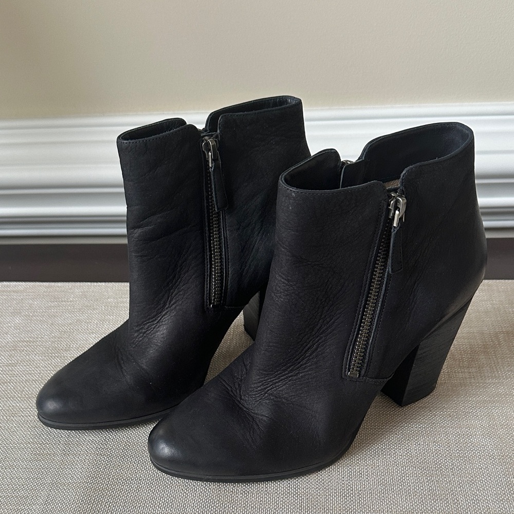 MK Black Ankle Boots